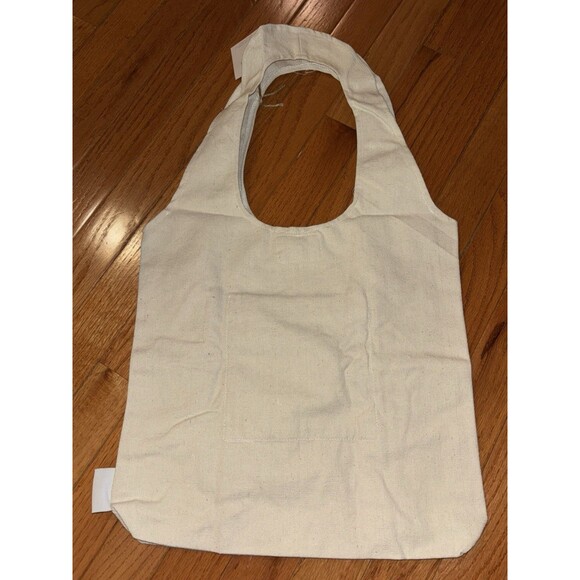 Howl’s Moving Castle Up Town Folks Calcifer Canvas Tote Bag 14x13 Inch - Picture 4 of 7